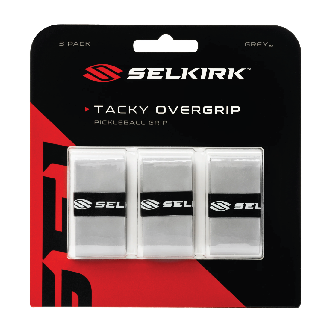 Selkirk Tacky Overgrip - Gray | 3 Pack